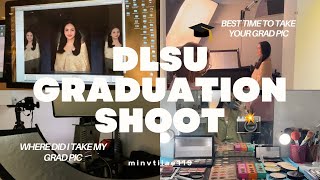 DLSU Graduation Pictorial 📸  recommended studios for grad pic to all graduating students [upl. by Helene]