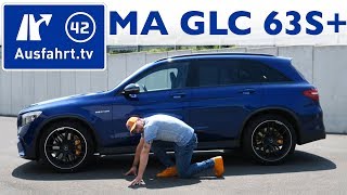 2018 MercedesAMG GLC 63S 4MATIC X253  Kaufberatung Test Review  MercedesBenz GLC [upl. by Egreog323]