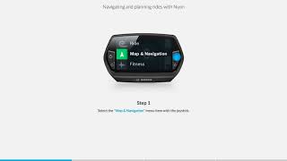Bosch eBike Nyon Tutorial 7 Navigating and planning rides with Nyon [upl. by Laro]