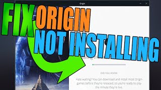 FIX Origin Not Installing On PC [upl. by Ramunni]