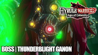 Hyrule Warriors Age of Calamity  Boss  Thunderblight Ganon Nintendo Switch [upl. by Repooc2]