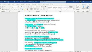 Owen Sheers  Mametz Wood Analysis [upl. by Ycnaffit740]