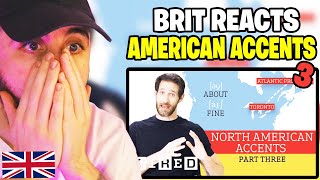 Brit Reacts to Accent Expert Gives a Tour of North American Accents  Part 3  WIRED [upl. by Roede]