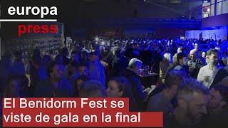 El Benidorm Fest se viste de gala en la final [upl. by Sualocin538]