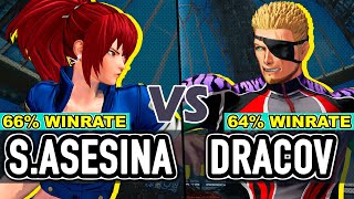 KOF XV ▰ SHERMIE ASESINA LeonaAthenaShermie vs DRACOV MeitenkunRamónBilly [upl. by Eyllom922]