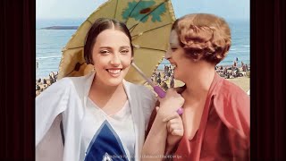 A Day at the Beach Roaring 20s Footage Restored to Life [upl. by Gona]