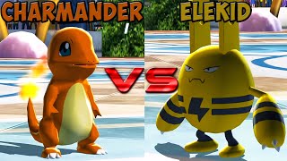 Pokemon battle revolution  Charmander vs Elekid [upl. by Arhat]