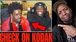 Kodak Black Comes On Kai Cenats Stream and needs REHAB [upl. by Eelarat]