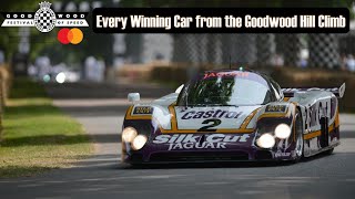 The Goodwood Hill Climb  Every Winning Car 1993  2023 [upl. by Noillid]