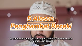 5 Alasan Penghambat Rezeki islamic rezeki kontenkreator kontenislami hijrah indonesia ngaji [upl. by Holna]