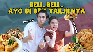 JUALAN TAKJIL BARENG FARELL AKBAR 🧆🍡🥐🍩 [upl. by Ayanal]