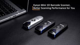 EyoyoEY015L Mini 1D Barcode Scanner [upl. by Jankell]