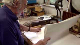 David Crown  Mezzotint Demonstration [upl. by Aznola929]