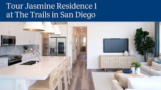 Jasmine Residence 1 at The Trails in San Diego  Home Video Tour [upl. by Nohsav]