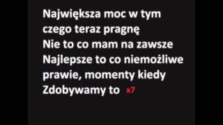 Sylwia Grzeszczak Zdobywamy tekst [upl. by Ynos]