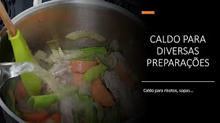 Caldo para risotos sopas [upl. by Greerson]