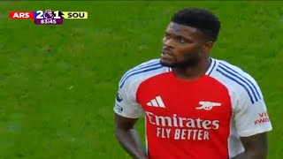 🇬🇭 THOMAS PARTEY IS TRENDING AFTER ARSENAL 31 SOUTHAMPTON THIS IS WHY KUDUS SCORES FIRST GOAL [upl. by Trofmoc]