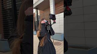 Beastgrip Pro Series 155x Anamorphic Lens MK2 beastgrip cinematic filmmaking shotoniphone bts [upl. by Yecad]