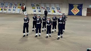 Torpoint Sea Cadets Guard 2024 South West Area Drill Competition [upl. by Ardeen213]