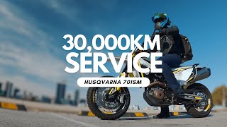 30000KM And Still Going Husqvarna 701 Supermoto [upl. by Nette444]