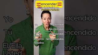 🇪🇸Hoy aprendemos a conjugar el verbo ENCENDER en Pretérito Perfecto 🔥🇪🇸 [upl. by Sonja713]