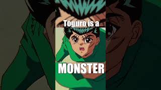 Yusuke vs Toguro is Not Close hunterxhunter yuyuhakusho [upl. by Mehs]