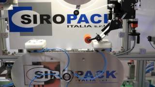 Siropack SR08 Macchina per applicazione di carta assorbente ed etichette [upl. by Anoved]