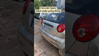 Chevrolet Spark clutch pedal spring fitting shortvideo mechanic automobile shorttrendingshorts [upl. by Kory]