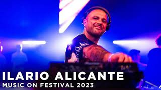 ILARIO ALICANTE at MUSIC ON FESTIVAL 2023 • AMSTERDAM 444 Hz [upl. by Delcina]