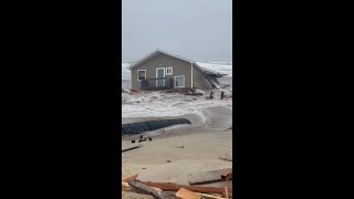 Rodanthe home falls into ocean [upl. by Munro]