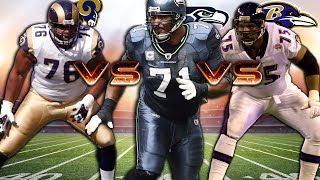 Walter Jones Vs Orlando Pace Vs Jonathon Ogden  Larry Allen Story [upl. by Trudy750]