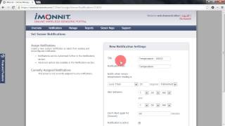 Setting Up an iMonnit Account and Monnit Wireless Sensor Network [upl. by Ellenig515]