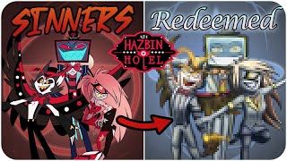 Redesigning HAZBIN HOTEL As REDEEMED SINNERS Story  Speedpaint [upl. by Lim]