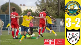 LATE DRAMA  MATCH HIGHLIGHTS SPL  Gosport borough vs Hanwell Town [upl. by Nnayram]