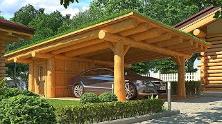 Garages and carports in a private house 80 beautiful examples for inspiration [upl. by Ameerak]