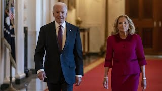 Jill Biden’s red election day outfit was ‘no accident’ [upl. by Aniehs]