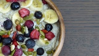 Over night Oatmeal recipe オーバーナイトオートミール 朝ご飯 Breakfast recipe [upl. by Sheelah]