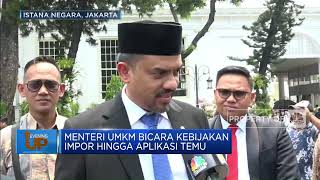 Kata Menteri Umkm Soal Barang Impor Ilegal [upl. by Elleirol]