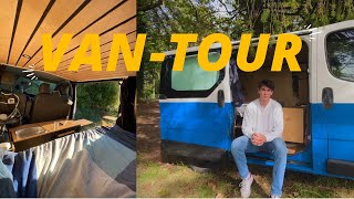 VAN TOUR l Renault Trafic aménagé à  de 3000€ [upl. by Elyse]