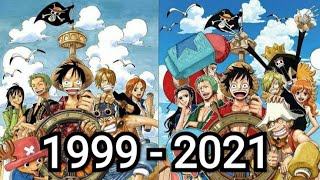 One Piece Edit  From Ep 1  1000 ❤️ 1999  2021 [upl. by Lehmann]