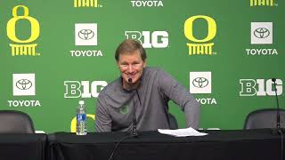 Dana Altman  Postgame vs Troy [upl. by Kcered261]