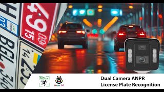 LTS ANPR Duo  CMIP7C44WLPR32R  Dual Camera License Plate Recognition [upl. by Ramses]