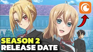 Trapped in a Dating Sim Season 2 Offecial RELEASE DATE Out😳  Hindi Dubbed [upl. by Collayer]