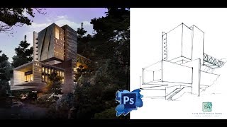 Advanced Post Production Techniques in Photoshop  Exterior Scene 1 2019 [upl. by Kironde456]