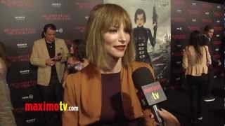 Sienna Guillory Interview at quotResident Evil Retributionquot Los Angeles Premiere [upl. by Cofsky]