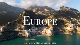 Europe 4K  Scenic Relaxation Film With Calming Music [upl. by Trebo]