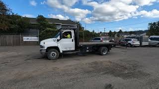 2004 GMC C4500 SINGLE AXLE FLATBED TRUCK 1245 [upl. by Griffis]