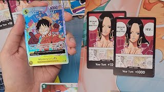 Dons in the chat  One Piece Double Pack Opening  500 Years in the Future x6 and Two Legends x2 [upl. by Sorazal]