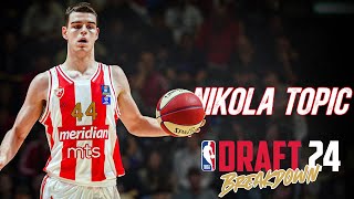 Nikola Topic Scouting Report  2024 NBA Draft Breakdowns [upl. by Amihc843]