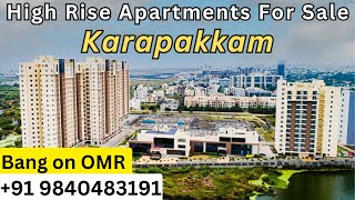 Doshi Risington  Karapakkam  Bang on OMR  2 amp 3 BHK  SALE  91 9840483191 [upl. by Hollinger]